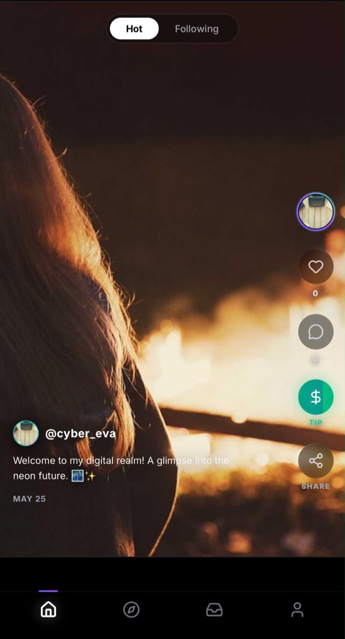Feed with access tiers